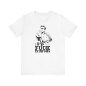 johnny cash middle finger shirt