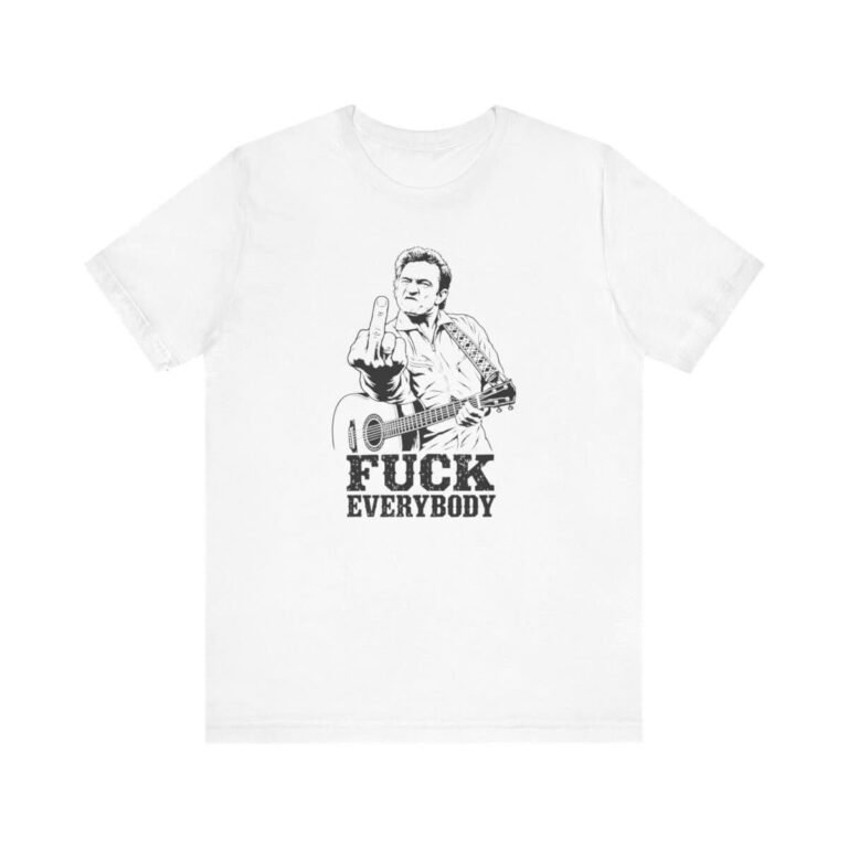 johnny cash middle finger shirt