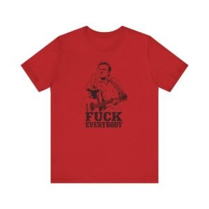 Johnny Cash Fuck Everybody Middle Finger T-Shirt